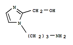 1H-imidazole-2-methanol,1-(3-aminopropyl)-(9ci)Structure,736125-25-0Structure 1H-imidazole-2-methanol,1-(3-aminopropyl)-(9ci) Structure,736125-25-0Structure