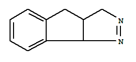 3,3a,4,8b-四氫-茚并[1,2-c]吡唑結(jié)構(gòu)式_73774-58-0結(jié)構(gòu)式
