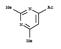 Ethanone,1-(2,6-dimethyl-4-pyrimidinyl)-Structure,73937-21-0Structure Ethanone,1-(2,6-dimethyl-4-pyrimidinyl)- Structure,73937-21-0Structure