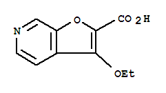 (9ci)-3-乙氧基-呋喃并[2,3-c]吡啶-2-羧酸結構式_740052-12-4結構式