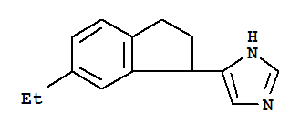 1H-imidazole,4-(6-ethyl-2,3-dihydro-1h-inden-1-yl)-(9ci)Structure,740066-96-0Structure 1H-imidazole,4-(6-ethyl-2,3-dihydro-1h-inden-1-yl)-(9ci) Structure,740066-96-0Structure