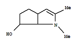 (9ci)-1,3a,4,5,6,6a-六氫-1,2-二甲基-環(huán)戊并[b]吡咯-6-醇結(jié)構式_740758-74-1結(jié)構式