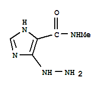 1H-imidazole-4-carboxamide,5-hydrazino-n-methyl-(9ci)Structure,741206-64-4Structure 1H-imidazole-4-carboxamide,5-hydrazino-n-methyl-(9ci) Structure,741206-64-4Structure