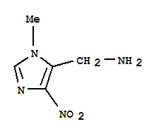 1H-imidazole-5-methanamine,1-methyl-4-nitro-(9ci)Structure,741235-38-1Structure 1H-imidazole-5-methanamine,1-methyl-4-nitro-(9ci) Structure,741235-38-1Structure