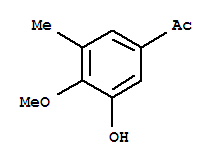 Ethanone, 1-(3-hydroxy-4-methoxy-5-methylphenyl)-(9ci)Structure,741264-99-3Structure Ethanone, 1-(3-hydroxy-4-methoxy-5-methylphenyl)-(9ci) Structure,741264-99-3Structure