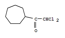 Ethanone, 2,2-dichloro-1-cycloheptyl-(9ci)Structure,74451-65-3Structure Ethanone, 2,2-dichloro-1-cycloheptyl-(9ci) Structure,74451-65-3Structure