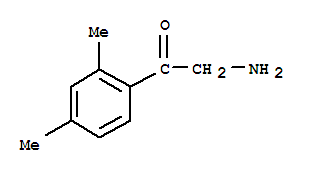Ethanone, 2-amino-1-(2,4-dimethylphenyl)-Structure,745757-12-4Structure Ethanone, 2-amino-1-(2,4-dimethylphenyl)- Structure,745757-12-4Structure