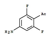 Ethanone, 1-(4-amino-2,6-difluorophenyl)-(9ci)Structure,746630-18-2Structure Ethanone, 1-(4-amino-2,6-difluorophenyl)-(9ci) Structure,746630-18-2Structure