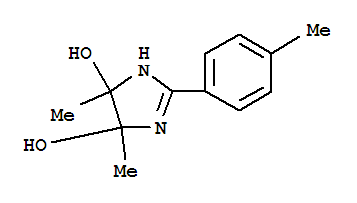 (9ci)-4,5-二氫-4,5-二甲基-2-(4-甲基苯基)-1H-咪唑-4,5-二醇結(jié)構(gòu)式_747357-18-2結(jié)構(gòu)式