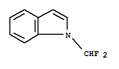 1H-indole,1-(difluoromethyl)-(9ci)Structure,748785-26-4Structure 1H-indole,1-(difluoromethyl)-(9ci) Structure,748785-26-4Structure