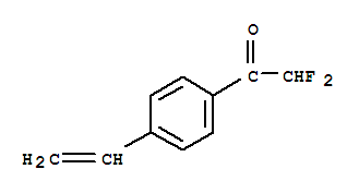 Ethanone, 1-(4-ethenylphenyl)-2,2-difluoro-(9ci)Structure,74946-48-8Structure Ethanone, 1-(4-ethenylphenyl)-2,2-difluoro-(9ci) Structure,74946-48-8Structure