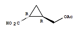 (1r,2r)-rel-(9ci)-2-[(乙?；趸?甲基]-環(huán)丙烷羧酸結(jié)構(gòu)式_749885-54-9結(jié)構(gòu)式