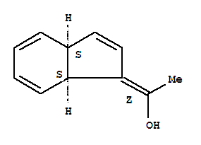 (9ci)-1-(3a,7a-二氫-1H-茚-1-基)-乙醇結構式_750517-82-9結構式