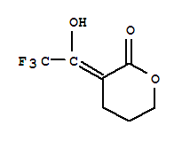 (9ci)-四氫-3-(2,2,2-三氟-1-羥基亞乙基)-2H-吡喃-2-酮結(jié)構(gòu)式_750597-24-1結(jié)構(gòu)式