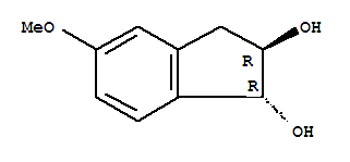 1H-indene-1,2-diol,2,3-dihydro-5-methoxy-,(1r,2r)-rel-(9ci)Structure,753020-52-9Structure 1H-indene-1,2-diol,2,3-dihydro-5-methoxy-,(1r,2r)-rel-(9ci) Structure,753020-52-9Structure