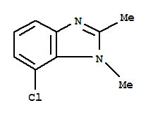 1H-benzimidazole,7-chloro-1,2-dimethyl-(9ci)Structure,75438-02-7Structure 1H-benzimidazole,7-chloro-1,2-dimethyl-(9ci) Structure,75438-02-7Structure