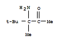 (9ci)-3-氨基-3,4,4-三甲基-2-戊酮結(jié)構(gòu)式_755747-48-9結(jié)構(gòu)式