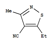 (9ci)-5-乙基-3-甲基-4-異噻唑甲腈結(jié)構(gòu)式_756531-49-4結(jié)構(gòu)式
