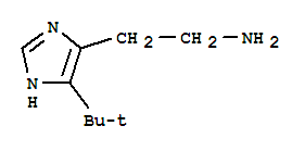 1H-imidazole-4-ethanamine, 5-(1,1-dimethylethyl)- Structure,756759-10-1Structure