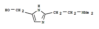 1H-imidazole-4-methanol,2-[2-(dimethylamino)ethyl]-(9ci) Structure,756772-73-3Structure