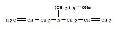 (9ci)-n-(3-甲氧基丙基)-n-2-丙烯基-2-丙烯-1-胺結(jié)構(gòu)式_756783-14-9結(jié)構(gòu)式