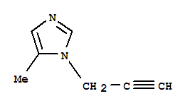 1H-imidazole,5-methyl-1-(2-propynyl)-(9ci)Structure,757908-35-3Structure 1H-imidazole,5-methyl-1-(2-propynyl)-(9ci) Structure,757908-35-3Structure