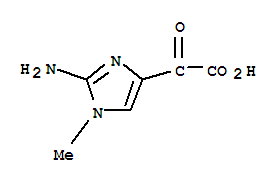 1H-imidazole-4-aceticacid,2-amino-1-methyl-alpha-oxo-(9ci)Structure,758642-20-5Structure 1H-imidazole-4-aceticacid,2-amino-1-methyl-alpha-oxo-(9ci) Structure,758642-20-5Structure