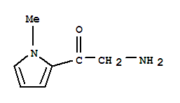 Ethanone, 2-amino-1-(1-methyl-1h-pyrrol-2-yl)-(9ci)Structure,758684-68-3Structure Ethanone, 2-amino-1-(1-methyl-1h-pyrrol-2-yl)-(9ci) Structure,758684-68-3Structure