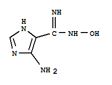 1H-imidazole-4-carboximidamide,5-amino-n-hydroxy-Structure,7593-47-7Structure 1H-imidazole-4-carboximidamide,5-amino-n-hydroxy- Structure,7593-47-7Structure