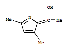(9ci)-1-(3,5-二甲基-2H-吡咯-2-基)-乙醇結(jié)構(gòu)式_759398-65-7結(jié)構(gòu)式