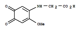 Glycine, n-(6-methoxy-3,4-dioxo-1,5-cyclohexadien-1-yl)-(9ci)Structure,759399-53-6Structure Glycine, n-(6-methoxy-3,4-dioxo-1,5-cyclohexadien-1-yl)-(9ci) Structure,759399-53-6Structure