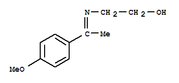(9ci)-2-[[1-(4-甲氧基苯基)亞乙基]氨基]-乙醇結(jié)構(gòu)式_759418-47-8結(jié)構(gòu)式