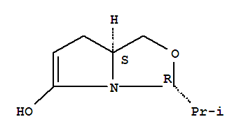 (3r,7as)-rel-7,7a-二氫-3-(1-甲基乙基)-1H,3h-吡咯并[1,2-c]噁唑-5-醇結(jié)構(gòu)式_759456-98-9結(jié)構(gòu)式