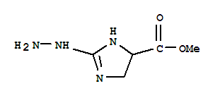 1H-imidazole-4-carboxylicacid,2-hydrazino-4,5-dihydro-,methylester(9ci)Structure,760159-88-4Structure 1H-imidazole-4-carboxylicacid,2-hydrazino-4,5-dihydro-,methylester(9ci) Structure,760159-88-4Structure