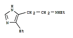 1H-imidazole-4-ethanamine, n,5-diethyl- (9ci)Structure,761345-22-6Structure 1H-imidazole-4-ethanamine, n,5-diethyl- (9ci) Structure,761345-22-6Structure