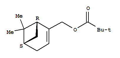 [(1R,5S)-6,6-二甲基雙環(huán)[3.1.1]庚-2-烯-2-基]甲基特戊酸酯結(jié)構(gòu)式_76163-95-6結(jié)構(gòu)式