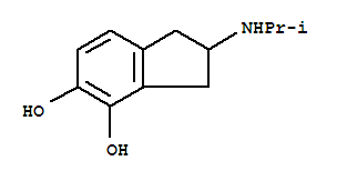 1H-indene-4,5-diol, 2,3-dihydro-2-[(1-methylethyl)amino]- (9ci) Structure,762194-44-5Structure