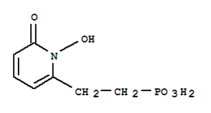 (9ci)-[2-(1,6-二氫-1-羥基-6-氧代-2-吡啶)乙基]-磷酸結(jié)構(gòu)式_762228-49-9結(jié)構(gòu)式