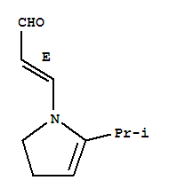 (e)-(9ci)-3-[2,3-二氫-5-(1-甲基乙基)-1H-吡咯-1-基]-,2-丙烯醛結(jié)構(gòu)式_76238-08-9結(jié)構(gòu)式