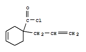 3-Cyclohexene-1-carbonyl chloride, 1-(2-propenyl)-(9ci)Structure,76403-28-6Structure 3-Cyclohexene-1-carbonyl chloride, 1-(2-propenyl)-(9ci) Structure,76403-28-6Structure