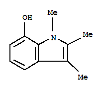 1H-indol-7-ol,1,2,3-trimethyl-(9ci)Structure,76410-27-0Structure 1H-indol-7-ol,1,2,3-trimethyl-(9ci) Structure,76410-27-0Structure
