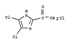 Ethanone, 2-chloro-1-(4,5-dichloro-1h-imidazol-2-yl)-(9ci)Structure,76431-05-5Structure Ethanone, 2-chloro-1-(4,5-dichloro-1h-imidazol-2-yl)-(9ci) Structure,76431-05-5Structure