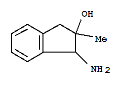 1H-inden-2-ol, 1-amino-2,3-dihydro-2-methyl-Structure,764600-30-8Structure 1H-inden-2-ol, 1-amino-2,3-dihydro-2-methyl- Structure,764600-30-8Structure