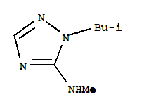 1H-1,2,4-triazol-5-amine,n-methyl-1-(2-methylpropyl)-(9ci)Structure,765841-87-0Structure 1H-1,2,4-triazol-5-amine,n-methyl-1-(2-methylpropyl)-(9ci) Structure,765841-87-0Structure