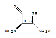 2-Azetidinecarboxylicacid,3-(dimethylamino)-4-oxo-,(2s-trans)-(9ci)Structure,765861-74-3Structure 2-Azetidinecarboxylicacid,3-(dimethylamino)-4-oxo-,(2s-trans)-(9ci) Structure,765861-74-3Structure