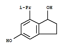 1H-indene-1,5-diol,2,3-dihydro-7-(1-methylethyl)-(9ci)Structure,765913-95-9Structure 1H-indene-1,5-diol,2,3-dihydro-7-(1-methylethyl)-(9ci) Structure,765913-95-9Structure