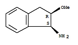 1H-inden-1-amine,2,3-dihydro-2-methoxy-,(1s,2r)-(9ci)Structure,765914-19-0Structure 1H-inden-1-amine,2,3-dihydro-2-methoxy-,(1s,2r)-(9ci) Structure,765914-19-0Structure