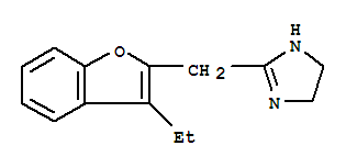 1H-imidazole,2-[(3-ethyl-2-benzofuranyl)methyl]-4,5-dihydro-(9ci) Structure,768298-88-0Structure