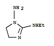 1H-imidazole-1,2-diamine,n2-ethyl-4,5-dihydro-(9ci)Structure,769907-44-0Structure 1H-imidazole-1,2-diamine,n2-ethyl-4,5-dihydro-(9ci) Structure,769907-44-0Structure