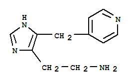 1H-imidazole-4-ethanamine, 5-(4-pyridinylmethyl)- (9ci)Structure,769912-44-9Structure 1H-imidazole-4-ethanamine, 5-(4-pyridinylmethyl)- (9ci) Structure,769912-44-9Structure